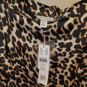 Topsham Leppard skirt